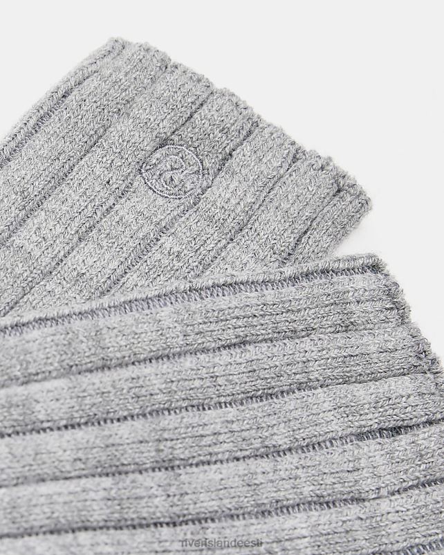 tarvikud hall naised River Island koo pahkluu sokid 44TLL1596