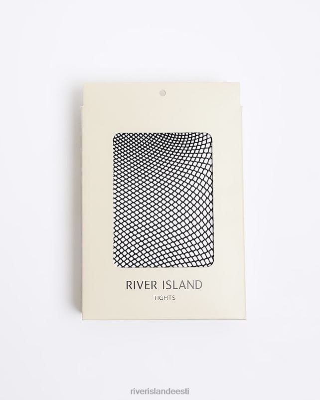 tarvikud must naised River Island võrksukkpüksid 44TLL4090