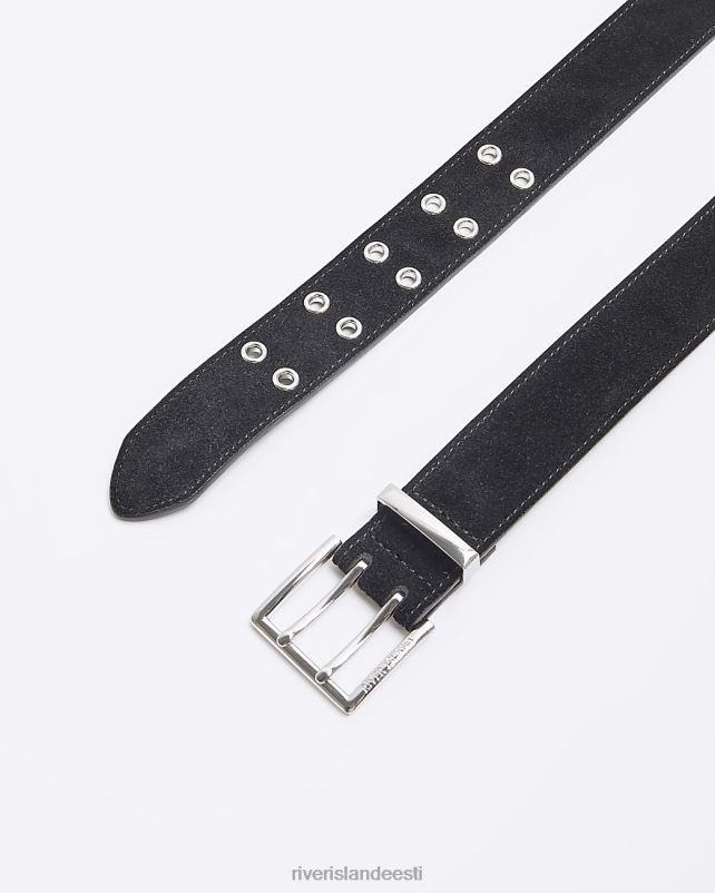 tarvikud must naised River Island kahe aasaga vöö 44TLL688