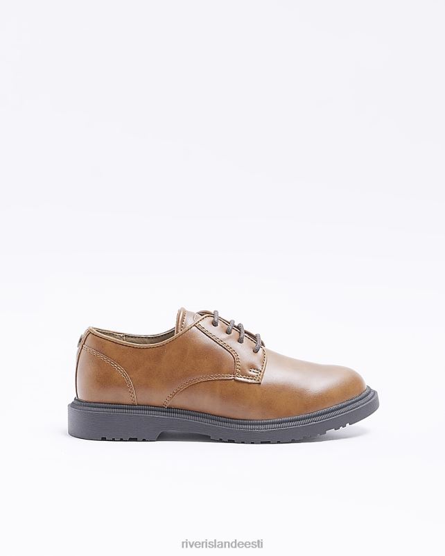 jalatsid pruun poisid River Island b kunstnahast nöörkingad 44TLL3670