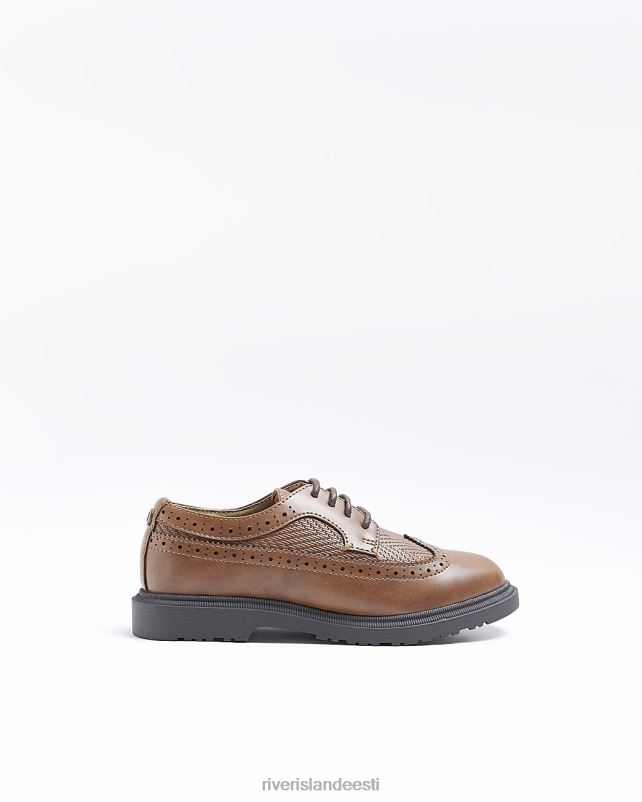 jalatsid pruun poisid River Island b pu pitsilised brogue kingad 44TLL6905