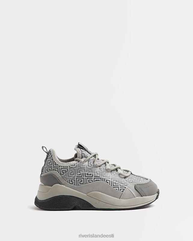 jalatsid hall poisid River Island b turske talla geomeetrilised trenažöörid 44TLL6926