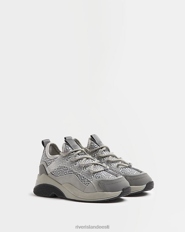 jalatsid hall poisid River Island b turske talla geomeetrilised trenažöörid 44TLL6926