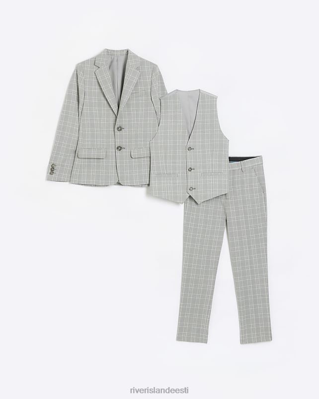 kehakate hall poisid River Island b kontrollige kohandatud 3-osalist ülikonnakomplekti 44TLL6896