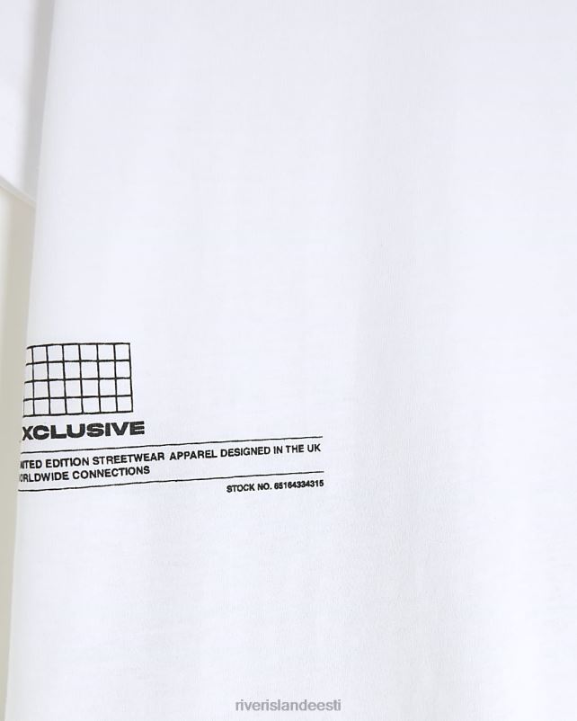 kehakate valge poisid River Island b t-särk ja sörkijate riietus 44TLL6791