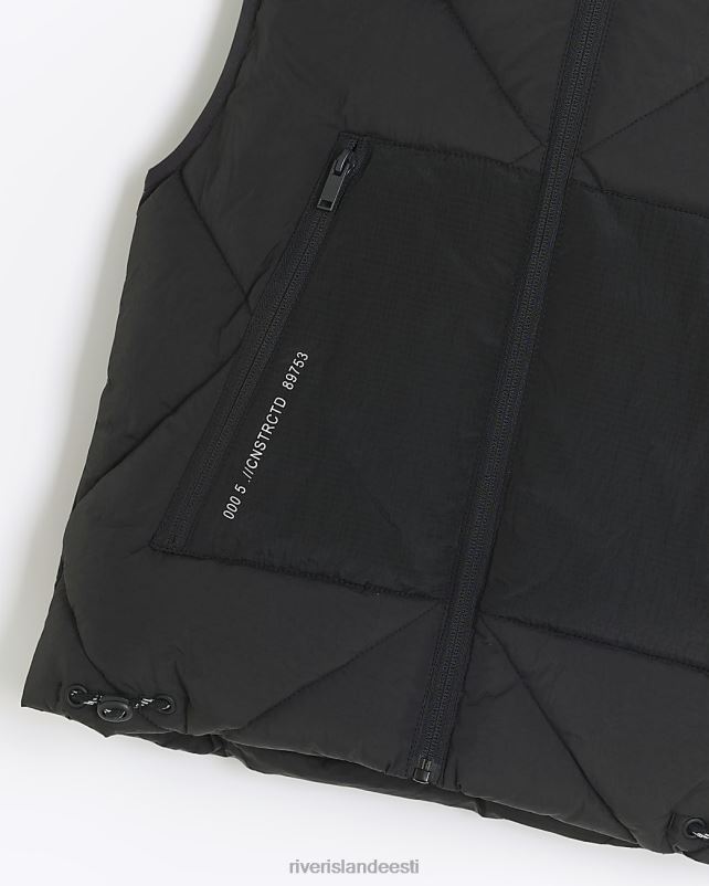 kehakate must poisid River Island b tepitud kapuutsiga vutt 44TLL6858