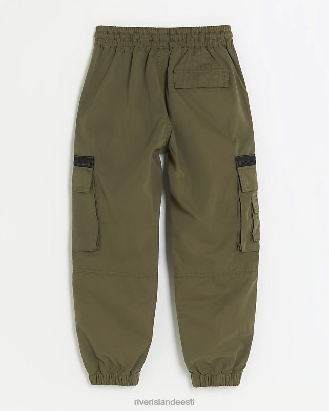 kehakate khaki poisid River Island b mansettidega lastijooksjad 44TLL3657