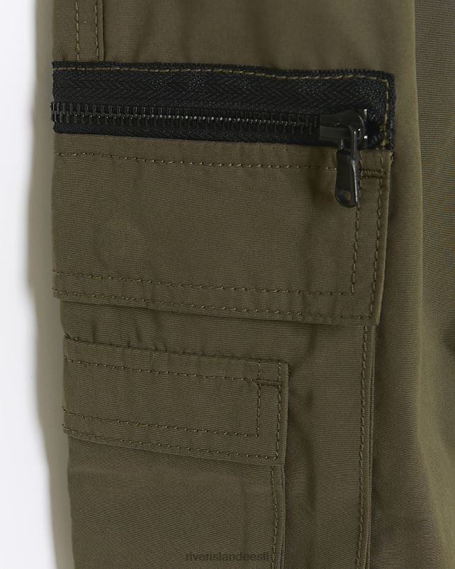 kehakate khaki poisid River Island b mansettidega lastijooksjad 44TLL3657