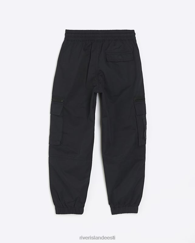 kehakate must poisid River Island b mansettidega cargo püksid 44TLL6842