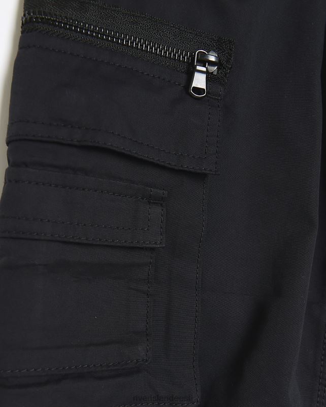 kehakate must poisid River Island b mansettidega cargo püksid 44TLL6842