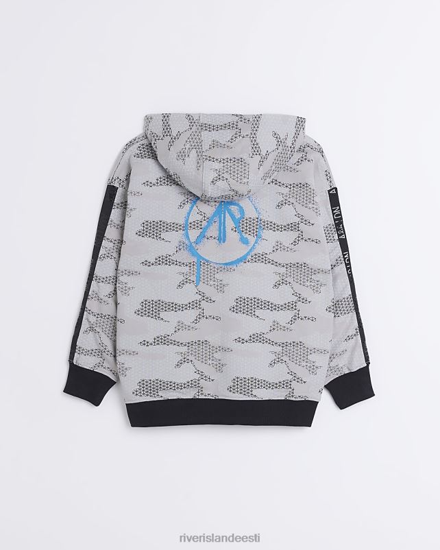 kehakate hall poisid River Island b angel & Rocket camo mustriga kapuuts 44TLL6997