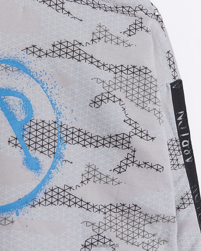 kehakate hall poisid River Island b angel & Rocket camo mustriga kapuuts 44TLL6997