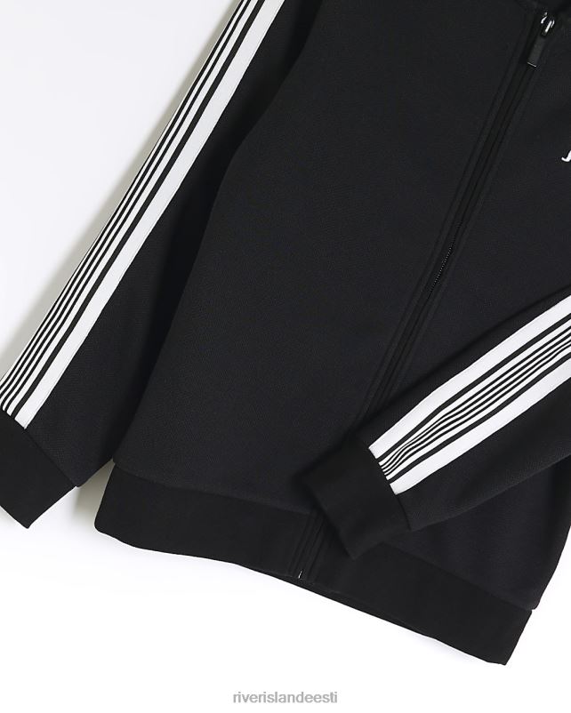 kehakate must poisid River Island b teibitud lukuga ülaosa 44TLL6854