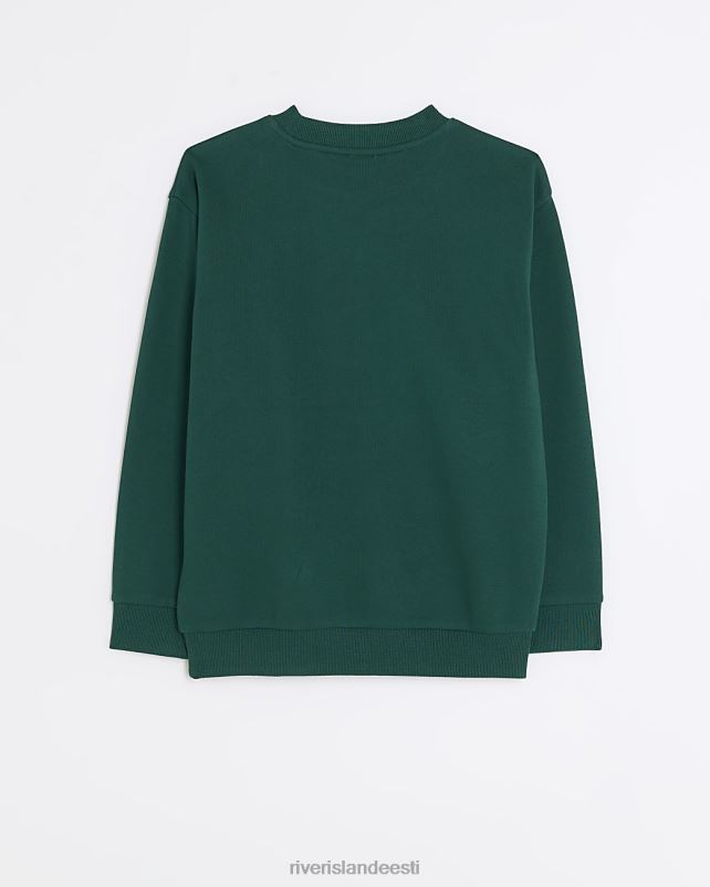 kehakate roheline poisid River Island b graafiline dressipluus 44TLL6796