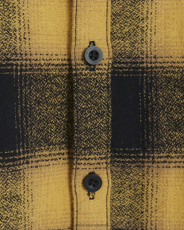 kehakate kollane poisid River Island b check overshirt 44TLL6785