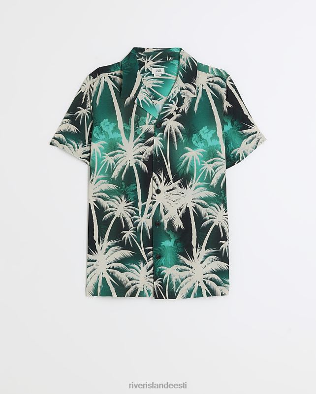 kehakate roheline poisid River Island b palmipuu särk 44TLL3665