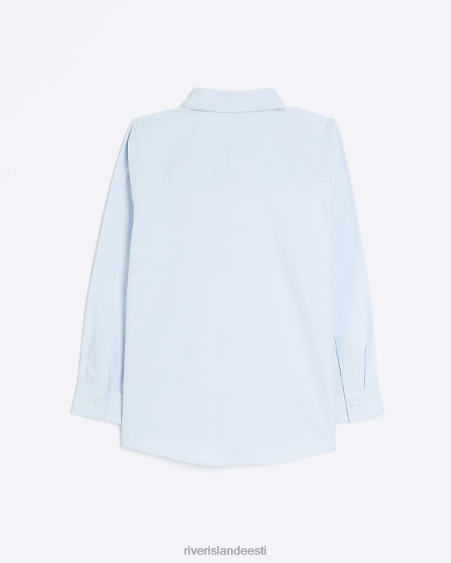 kehakate sinine poisid River Island b pikkade varrukatega oxfordi särk 44TLL6851