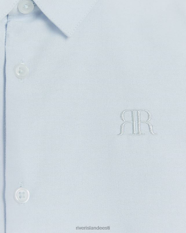 kehakate sinine poisid River Island b pikkade varrukatega oxfordi särk 44TLL6851