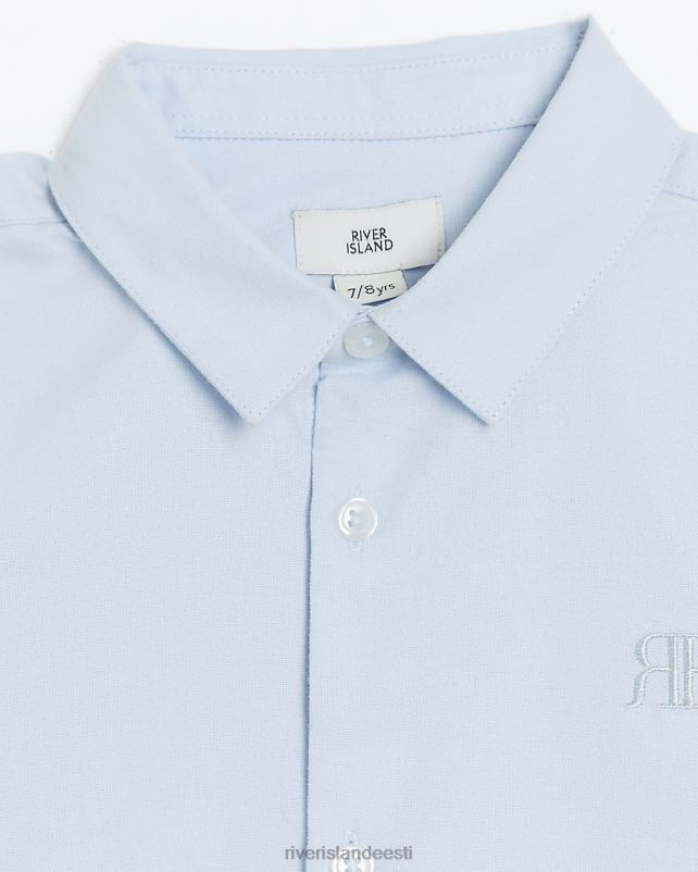 kehakate sinine poisid River Island b pikkade varrukatega oxfordi särk 44TLL6851
