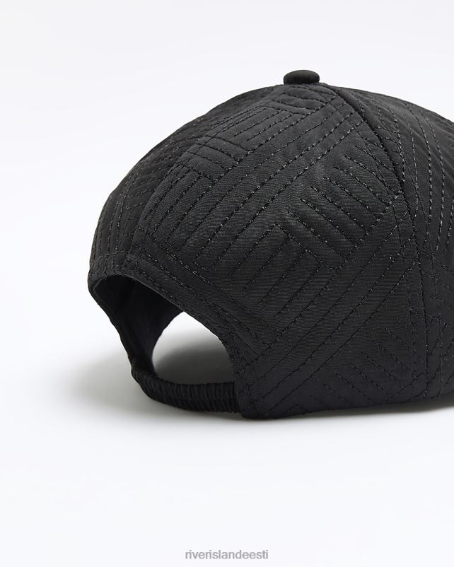 tarvikud must poisid River Island mb tepitud müts 44TLL6891