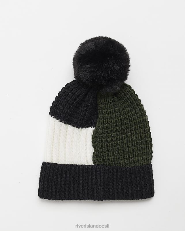 tarvikud must poisid River Island mb värviplokk nokamüts 44TLL6848