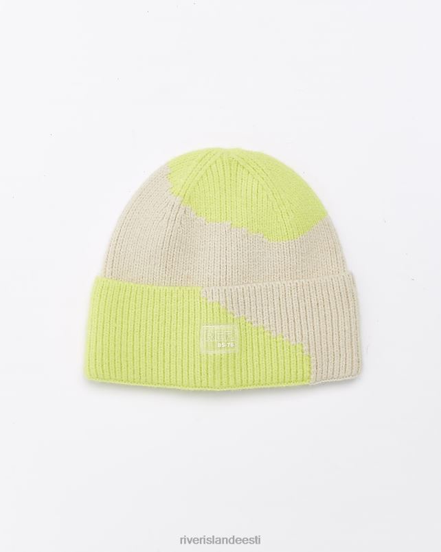 tarvikud laimiroheline poisid River Island b värvi plokk nokamüts 44TLL6952