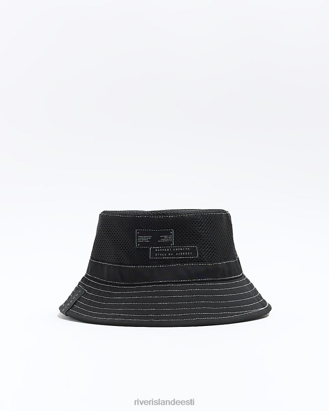 tarvikud must poisid River Island b nailonist võrkkübar 44TLL6963