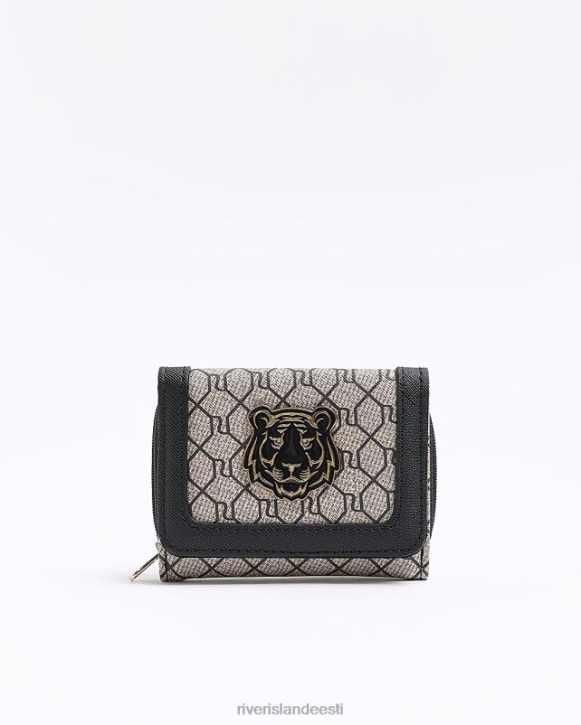 tarvikud pruun poisid River Island b ri monogramm rahakott 44TLL6960