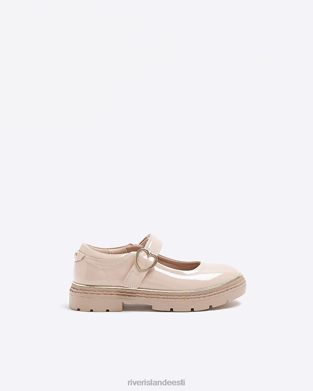 jalatsid roosa tüdrukud River Island g südamepandlaga mary jane kingad 44TLL3210
