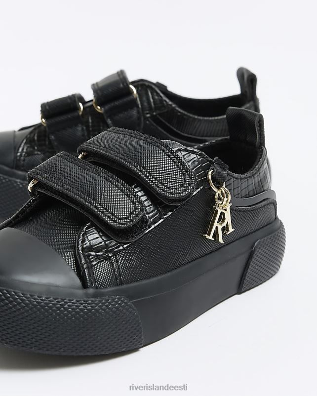 jalatsid must tüdrukud River Island mg takjapaelaga trenažöörid 44TLL3518