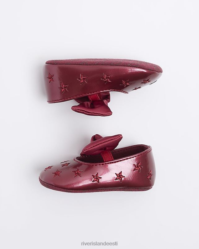 jalatsid punane tüdrukud River Island bg lakkvibu kingad 44TLL6550