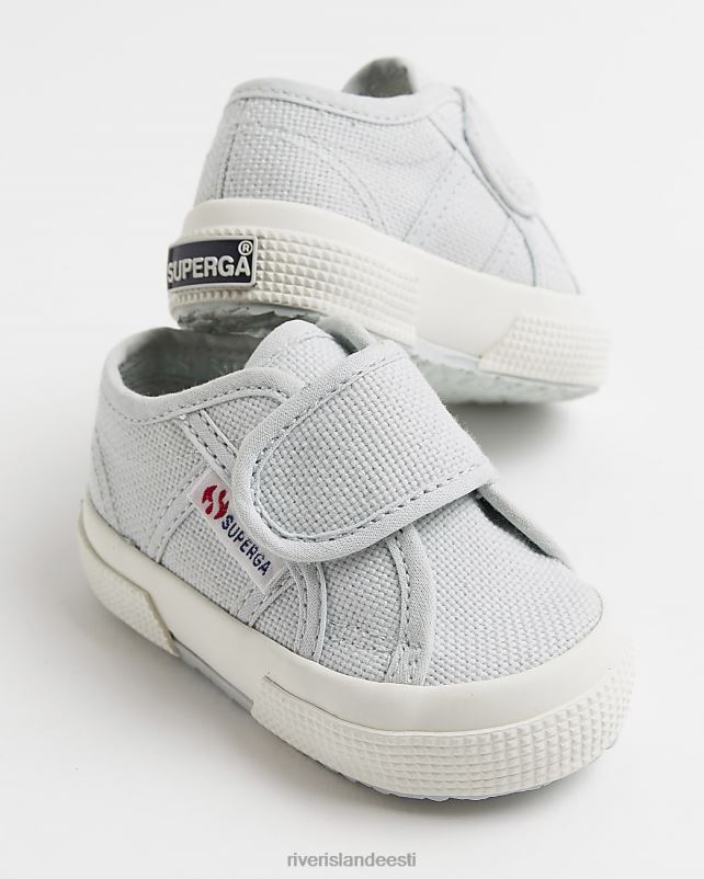 jalatsid sinine tüdrukud River Island bb superga takjapaelaga lõuendiga trenažöörid 44TLL3462