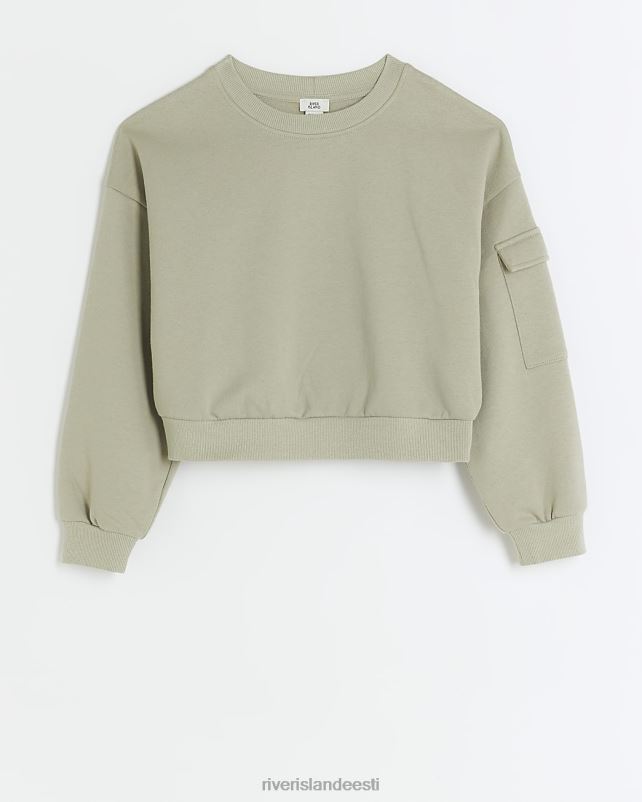 kehakate khaki tüdrukud River Island g lasti dressipluus 44TLL3205