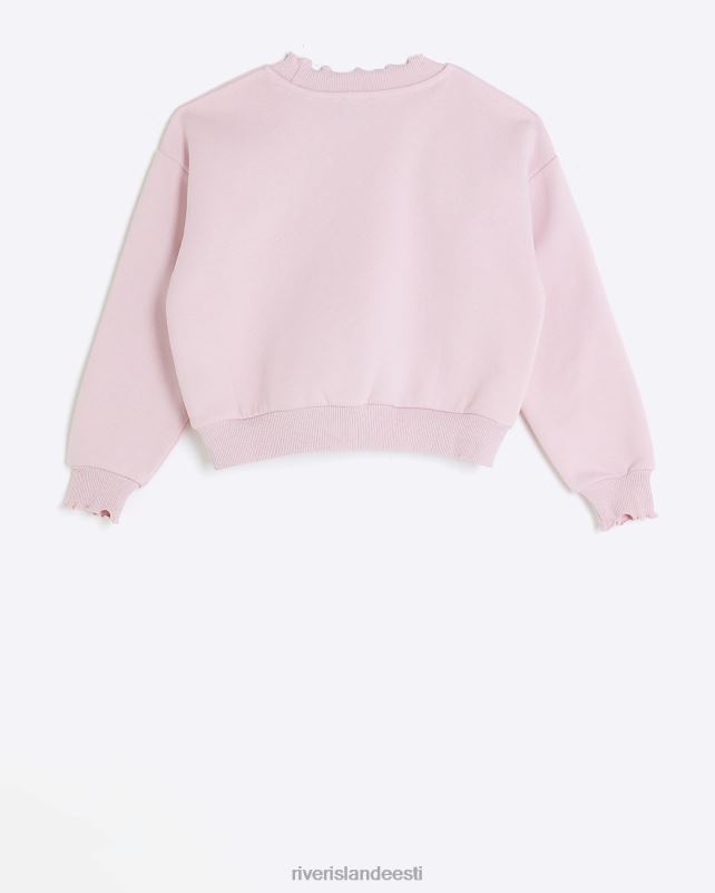 kehakate roosa tüdrukud River Island g corsage dressipluus 44TLL3272