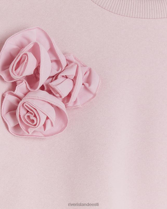 kehakate roosa tüdrukud River Island g corsage dressipluus 44TLL3272