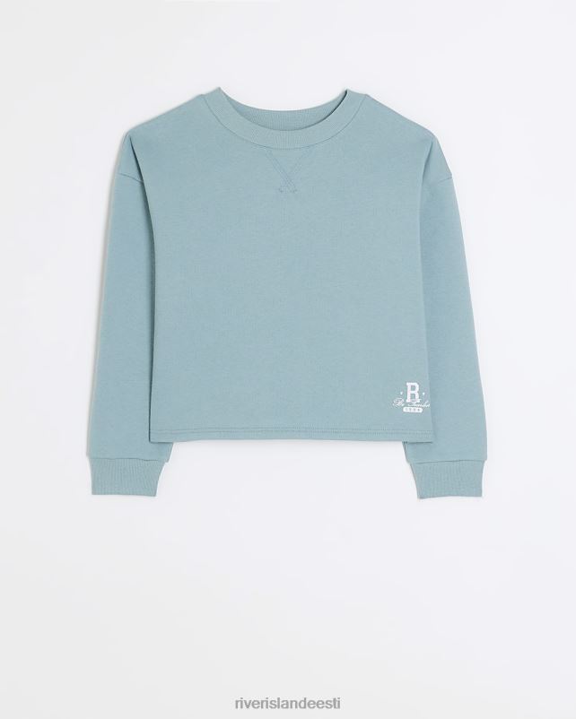 kehakate sinine tüdrukud River Island g tavaline dressipluus 44TLL3263