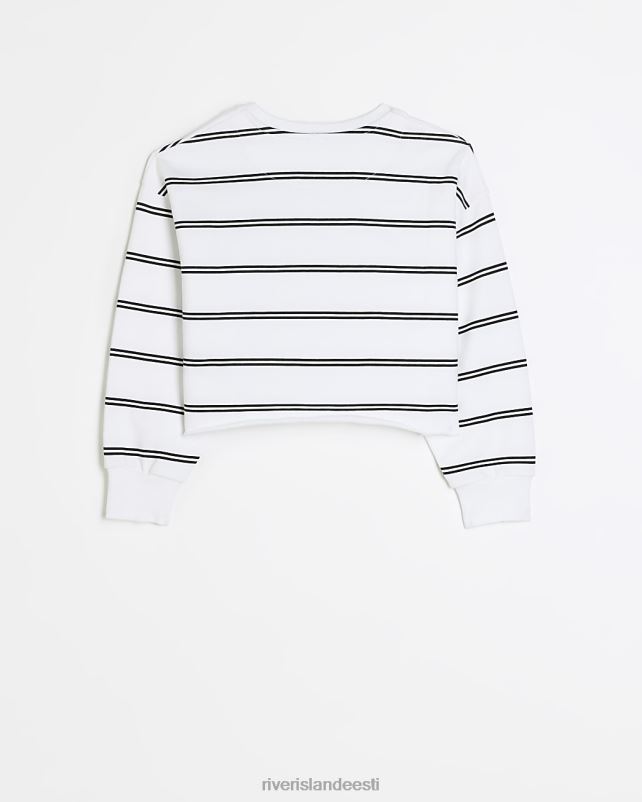 kehakate valge tüdrukud River Island g triibuline dressipluus 44TLL6265