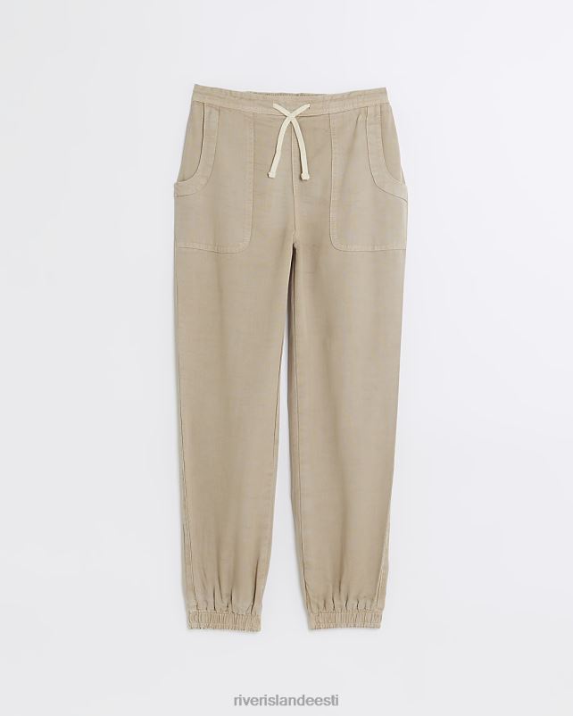 kehakate beež tüdrukud River Island g lyocell joggers 44TLL6269