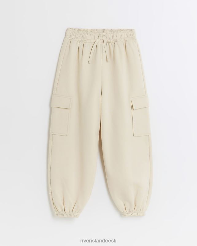 kehakate ekru tüdrukud River Island g mansettidega lastijooksjad 44TLL3364