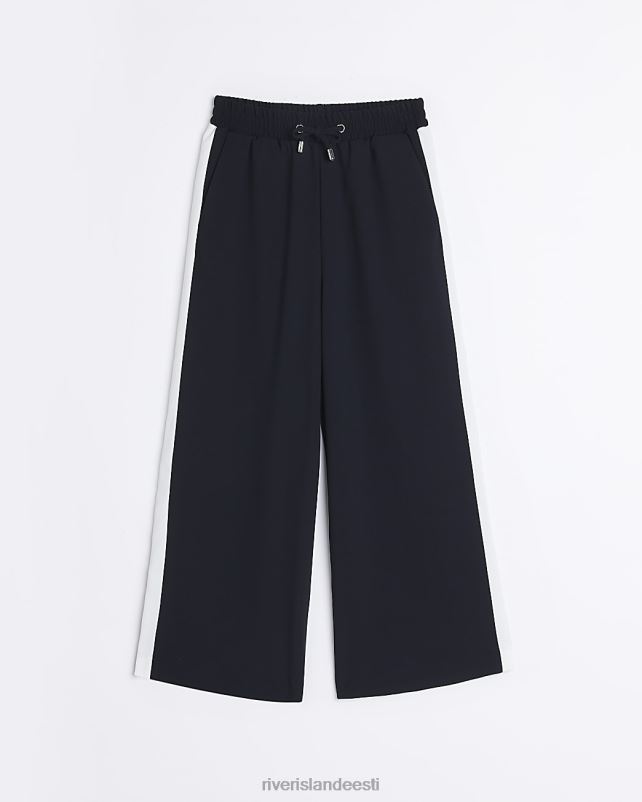 kehakate must tüdrukud River Island g laia jalaga triibulised sörkijad 44TLL3410