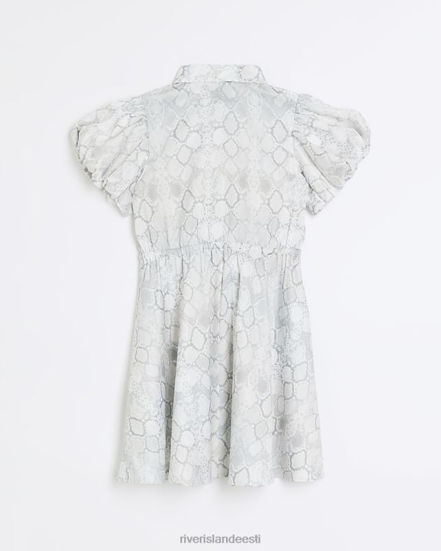 kehakate hall tüdrukud River Island g ussimustriga särkkleit 44TLL6272