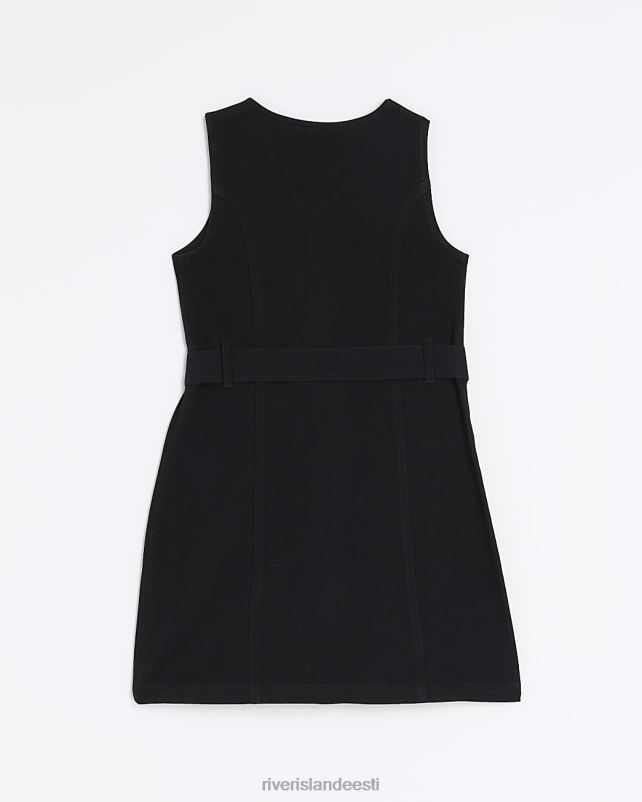 kehakate must tüdrukud River Island g lukuga tarbekleit 44TLL3199