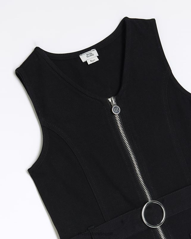 kehakate must tüdrukud River Island g lukuga tarbekleit 44TLL3199