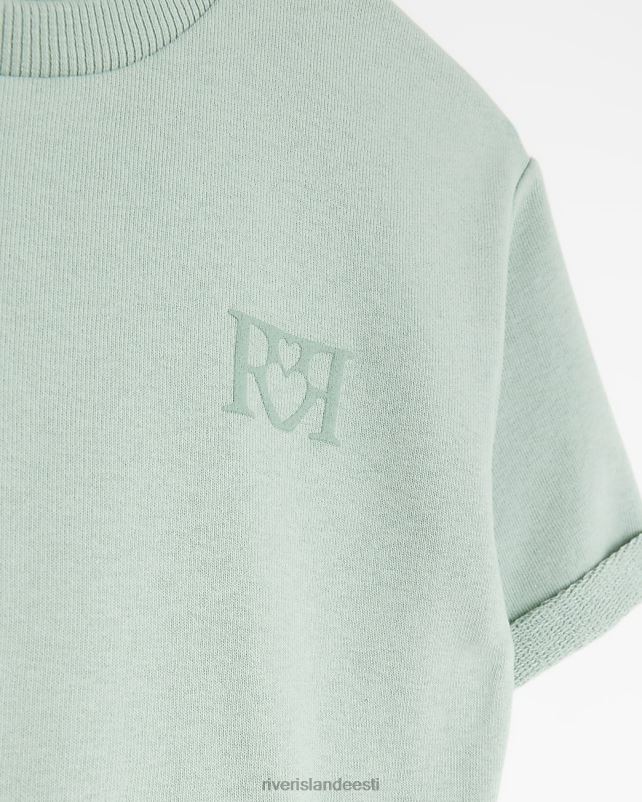 kehakate roheline tüdrukud River Island g nailonist triiksärgi kleit 44TLL6202