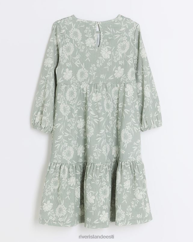 kehakate roheline tüdrukud River Island g suur lilleline kleit 44TLL3251