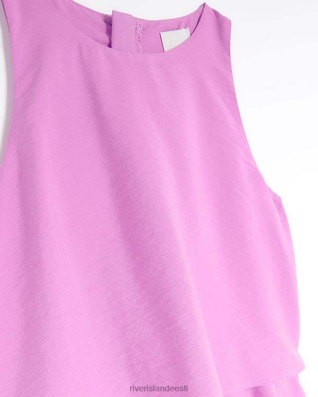 kehakate roosa tüdrukud River Island g kihiline mänguülikond 44TLL6200