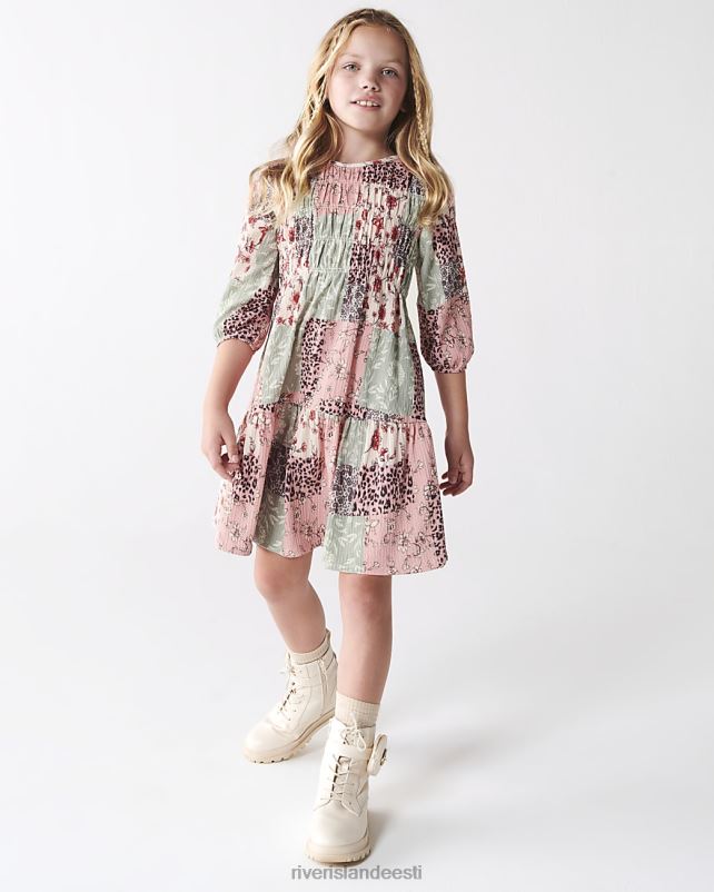 kehakate roosa tüdrukud River Island g lapiline kleit 44TLL3249