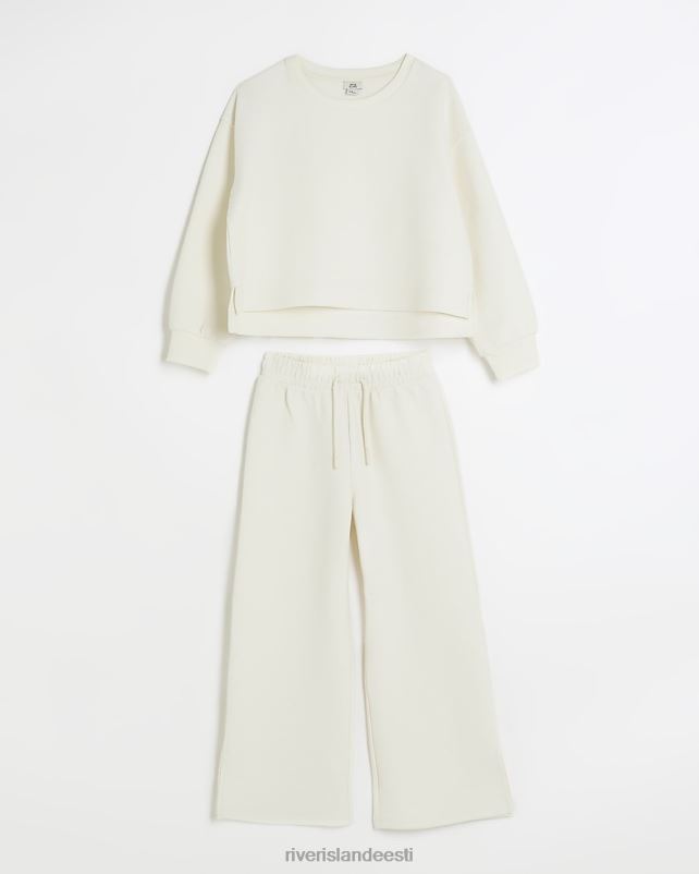 kehakate kreem tüdrukud River Island g ribiga dressipluusi ja pükste komplekt 44TLL3179