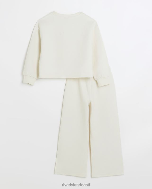 kehakate kreem tüdrukud River Island g ribiga dressipluusi ja pükste komplekt 44TLL3179