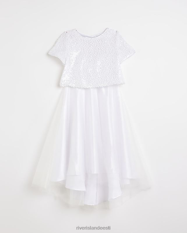 kehakate valge tüdrukud River Island g litritega kaunistatud seelikukomplekt 44TLL6343